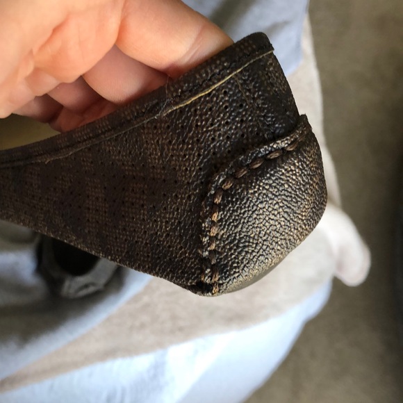 MK Brown Leather flats - Picture 4 of 4